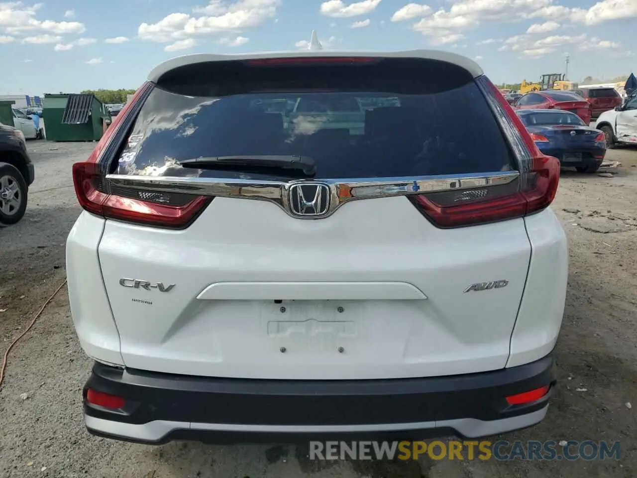 6 Photograph of a damaged car 5J6RW2H84LL042812 HONDA CRV 2020