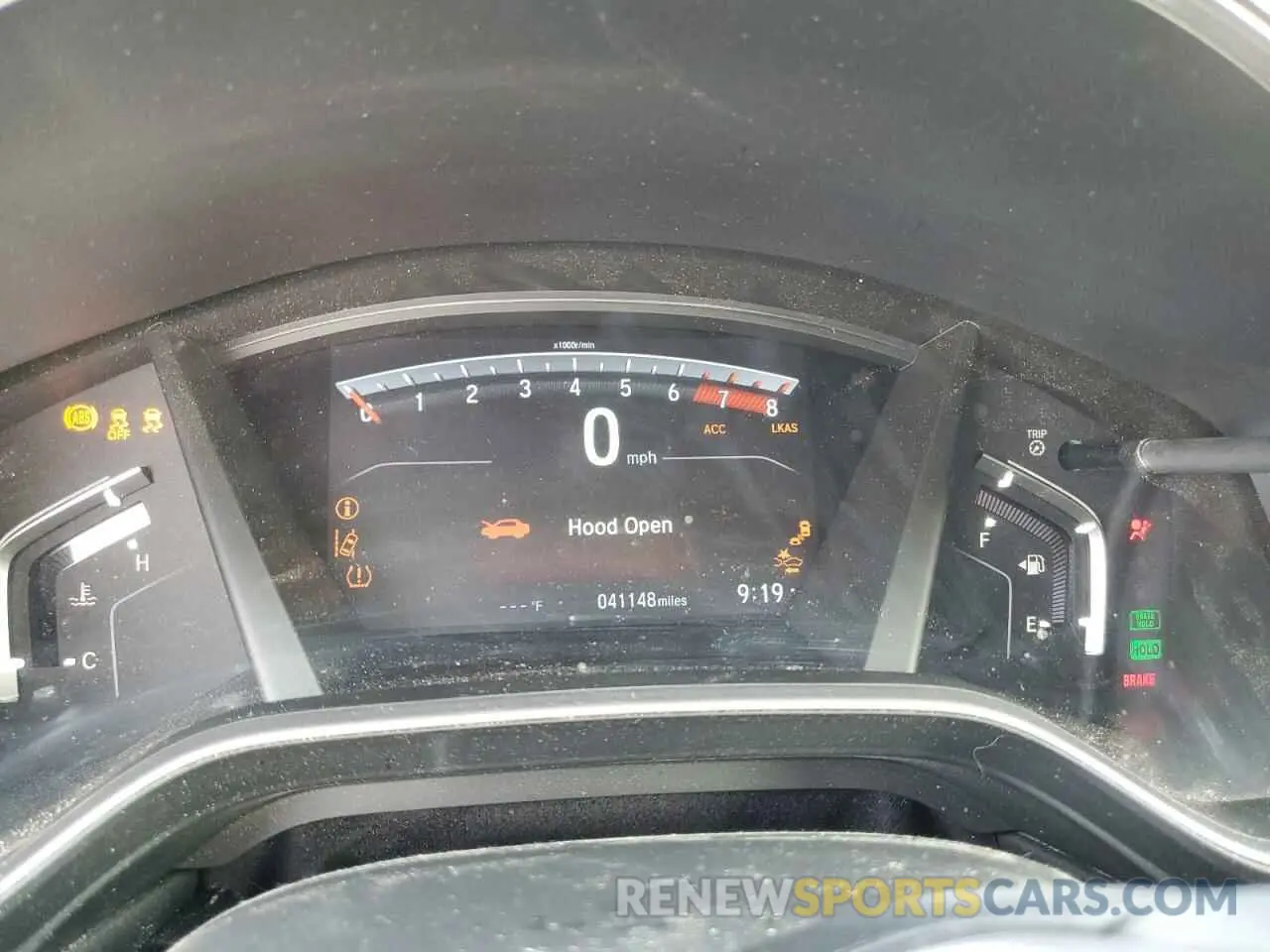 9 Фотография поврежденного автомобиля 5J6RW2H91LL013924 HONDA CRV 2020