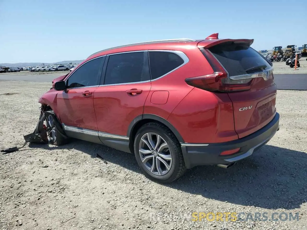 2 Photograph of a damaged car 5J6RW2H96LL006113 HONDA CRV 2020