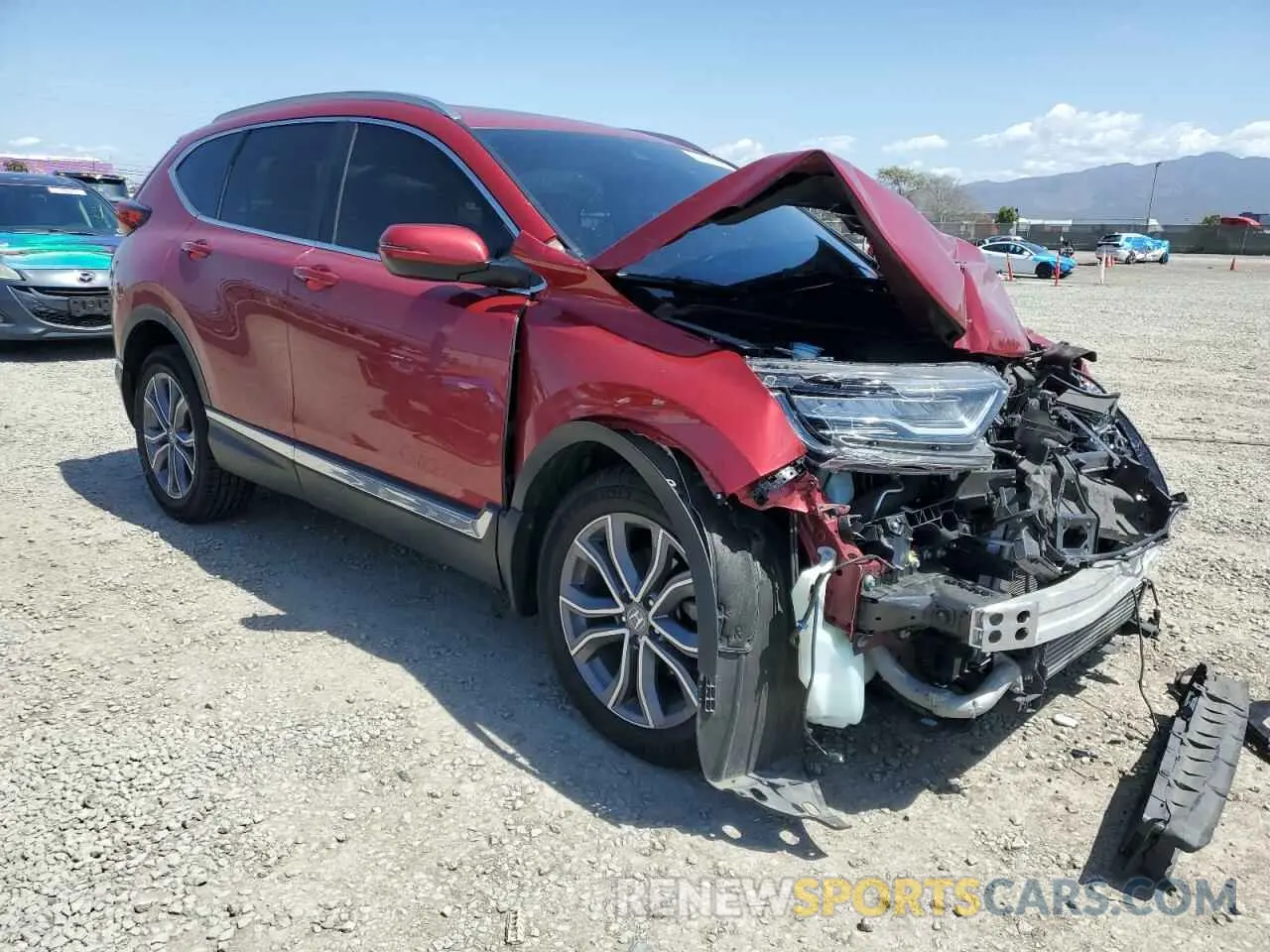 4 Photograph of a damaged car 5J6RW2H96LL006113 HONDA CRV 2020