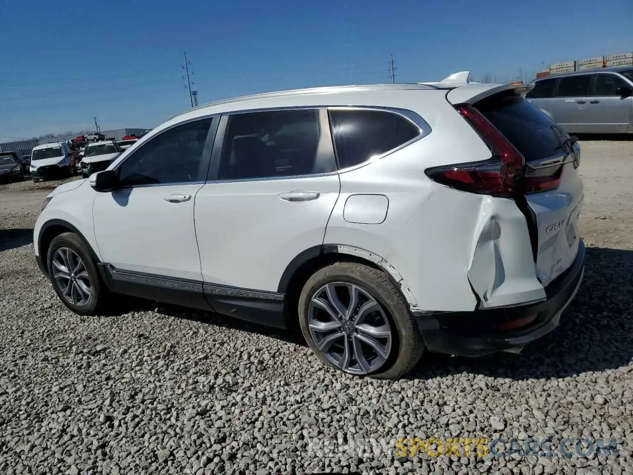 2 Фотография поврежденного автомобиля 5J6RW2H96LL024594 HONDA CRV 2020