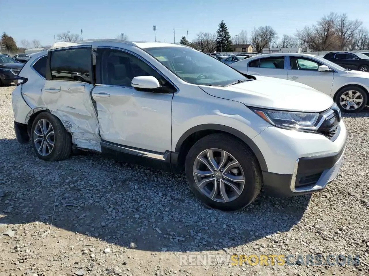 4 Фотография поврежденного автомобиля 5J6RW2H96LL024594 HONDA CRV 2020