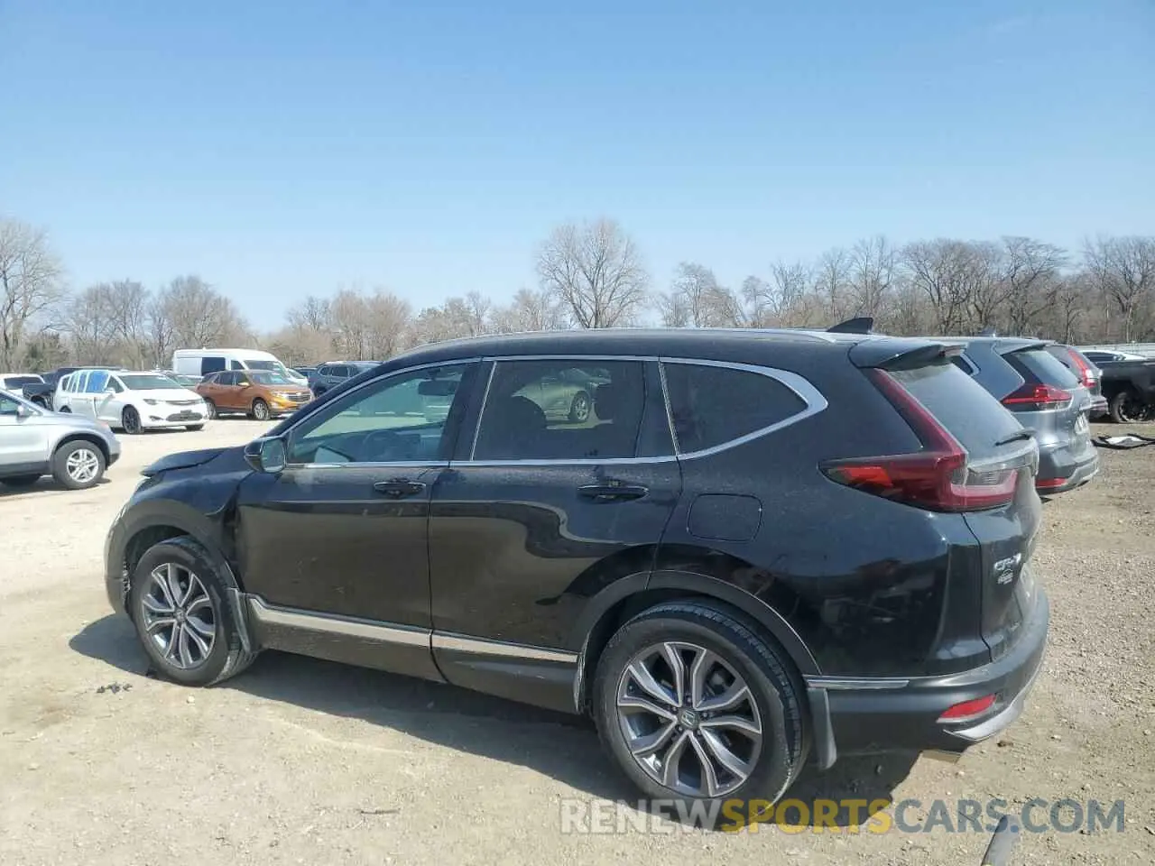 2 Фотография поврежденного автомобиля 5J6RW2H98LL008042 HONDA CRV 2020