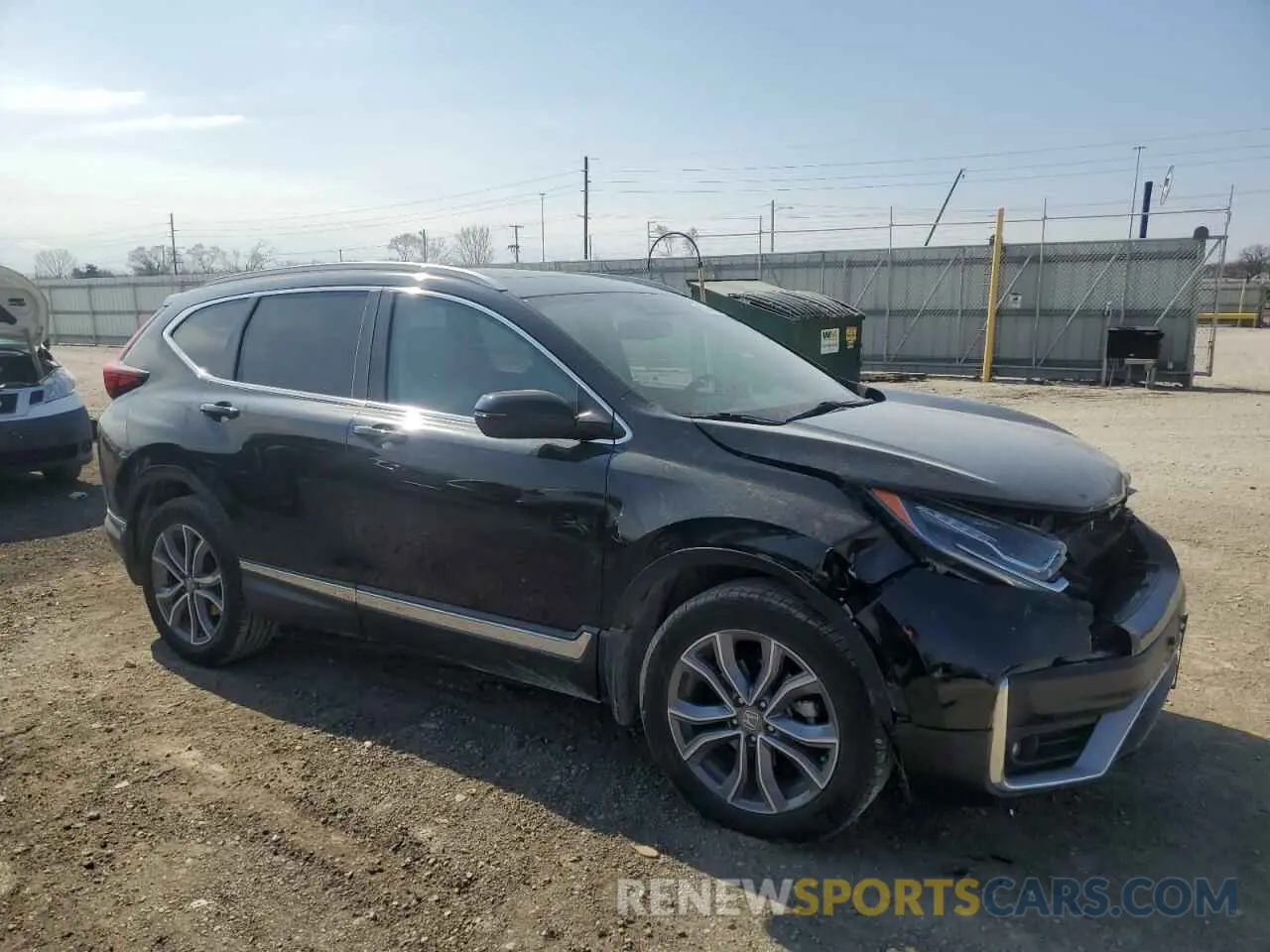 4 Фотография поврежденного автомобиля 5J6RW2H98LL008042 HONDA CRV 2020