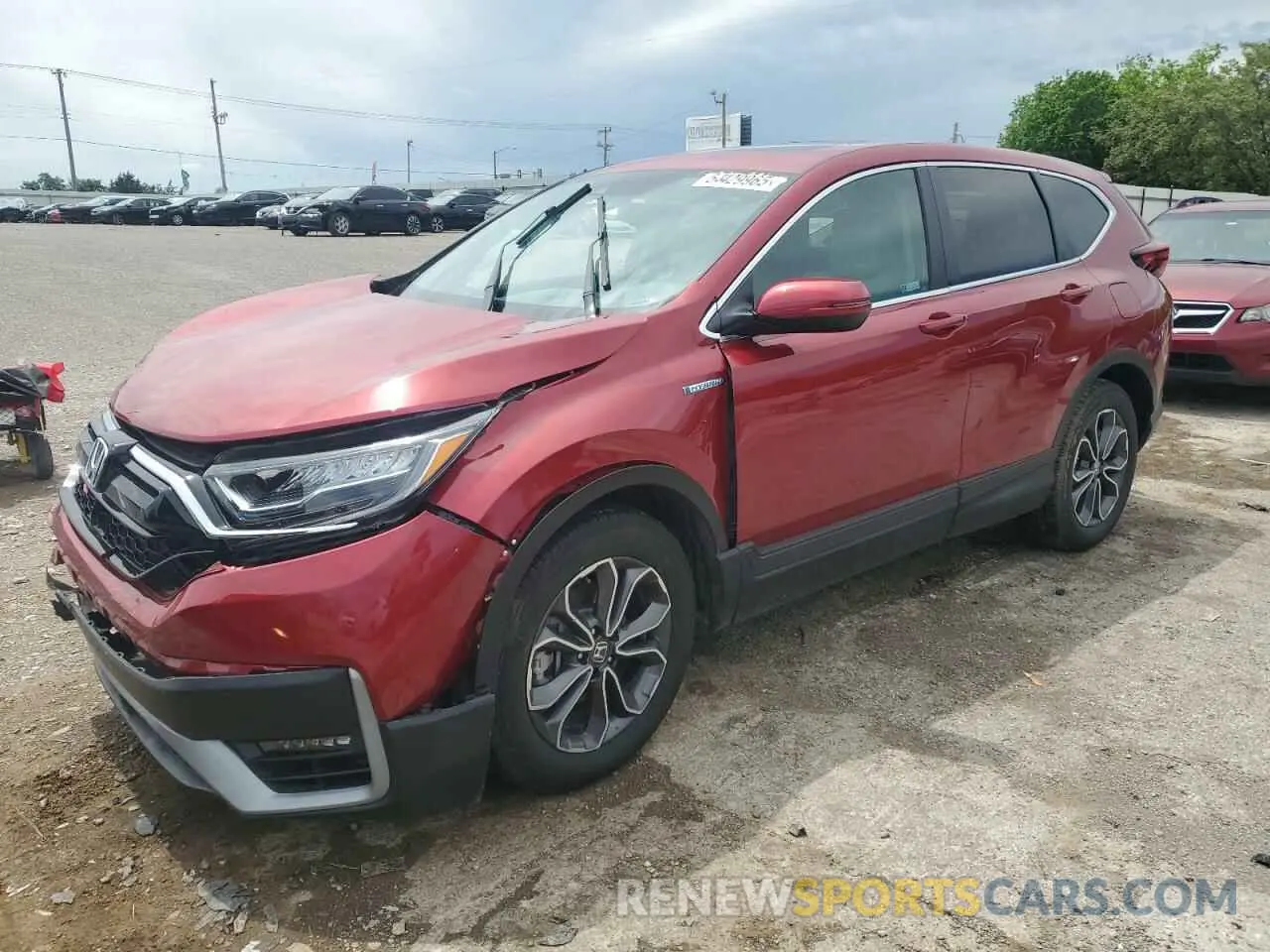 1 Photograph of a damaged car 7FART6H83LE015176 HONDA CRV 2020