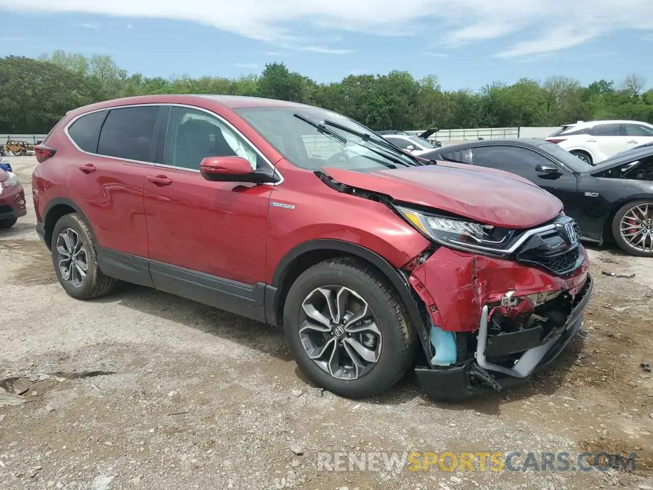 4 Photograph of a damaged car 7FART6H83LE015176 HONDA CRV 2020