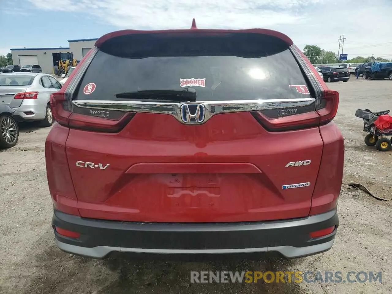 6 Photograph of a damaged car 7FART6H83LE015176 HONDA CRV 2020