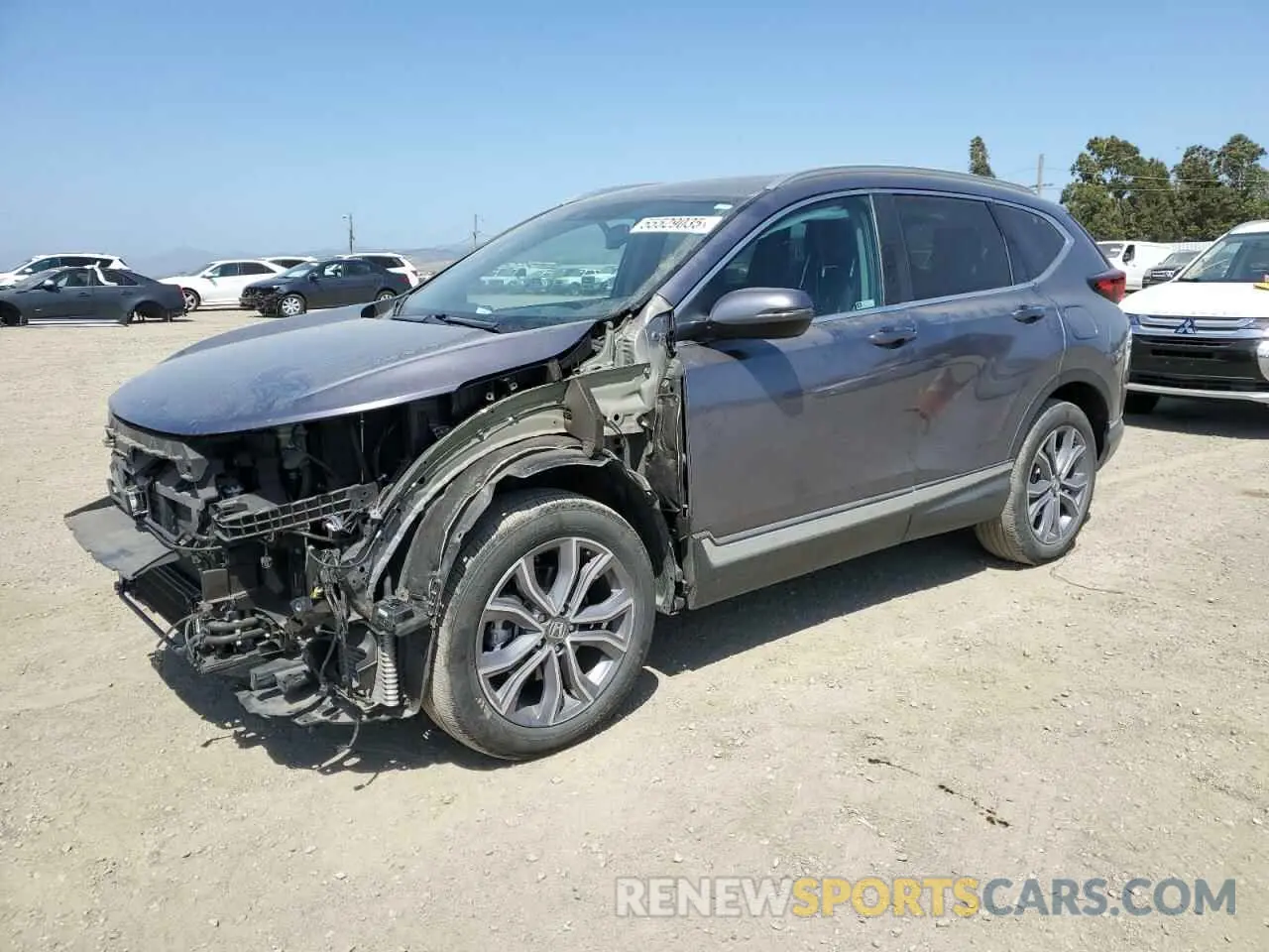 1 Photograph of a damaged car 7FART6H91LE022880 HONDA CRV 2020