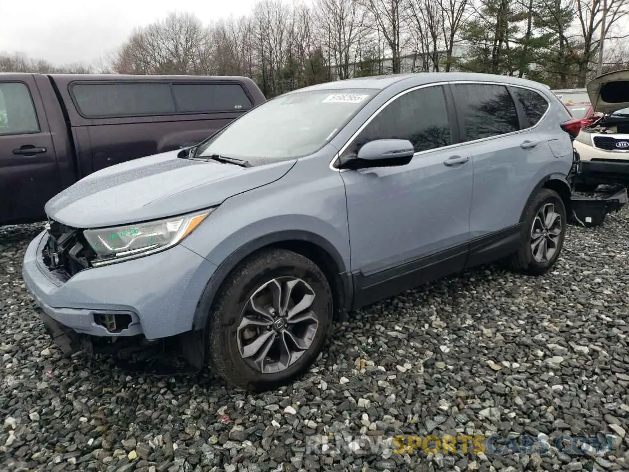 1 Photograph of a damaged car 7FARW1H52LE015279 HONDA CRV 2020