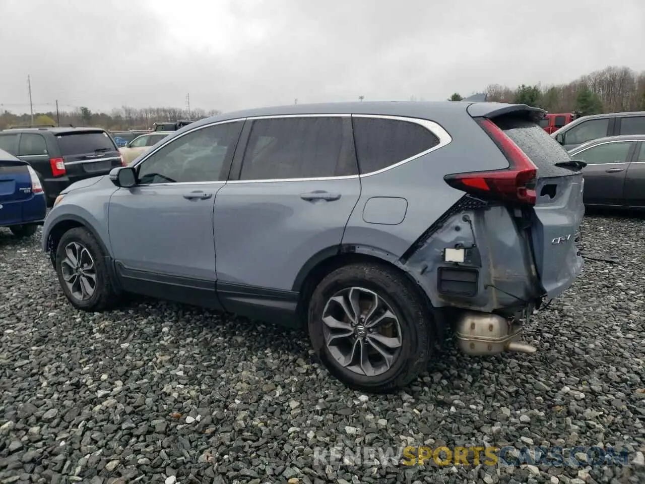 2 Photograph of a damaged car 7FARW1H52LE015279 HONDA CRV 2020