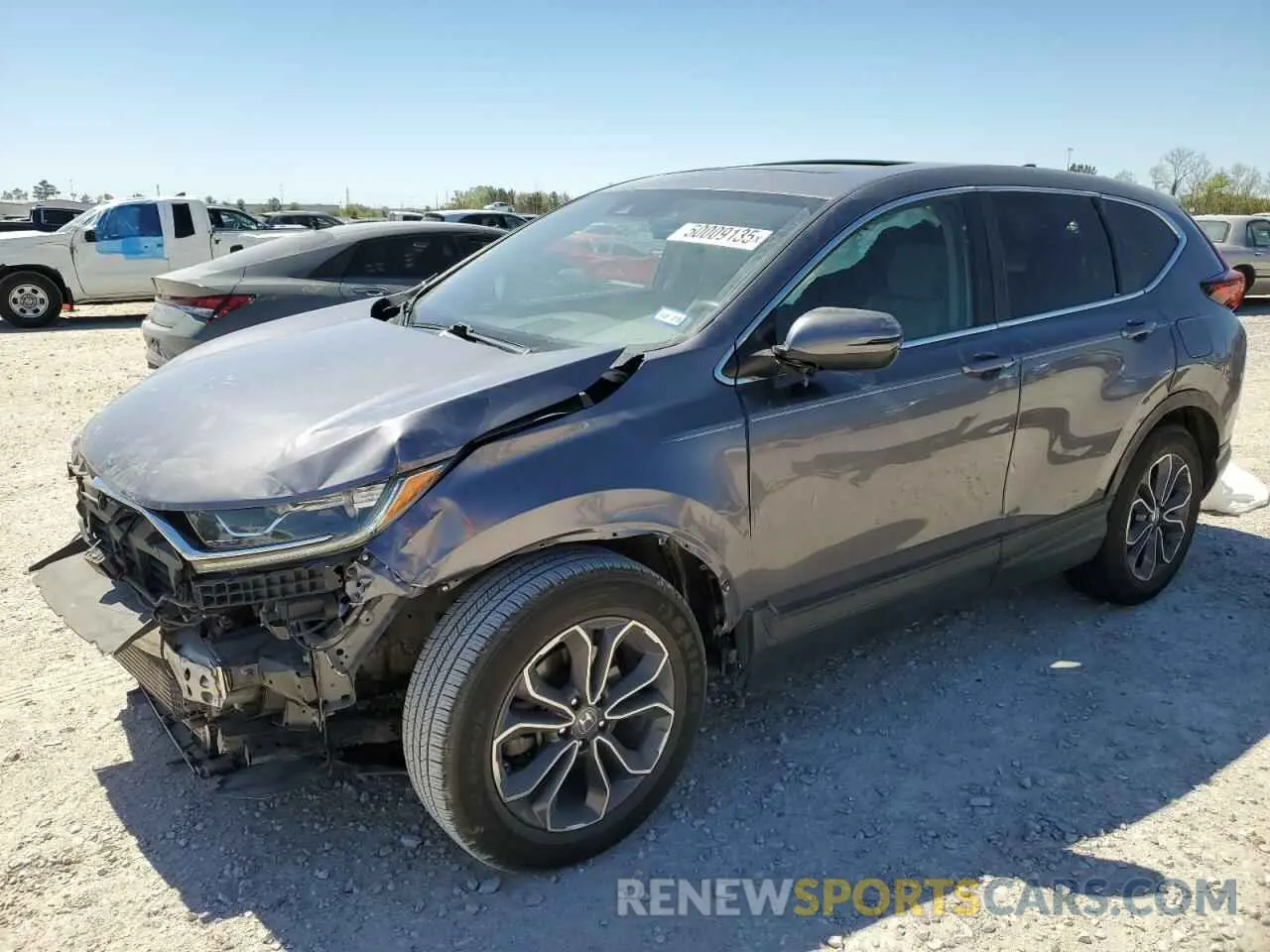 1 Photograph of a damaged car 7FARW1H54LE029104 HONDA CRV 2020