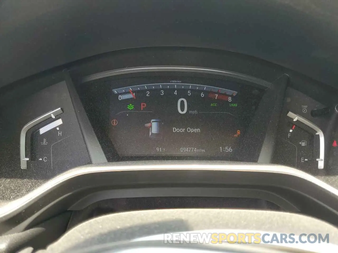 9 Фотография поврежденного автомобиля 7FARW1H55LE009444 HONDA CRV 2020