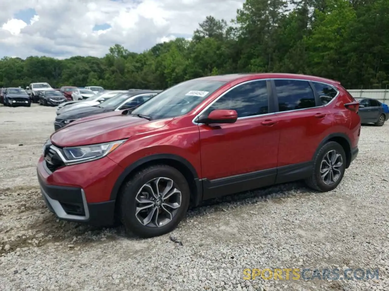 1 Photograph of a damaged car 7FARW1H56LE018380 HONDA CRV 2020