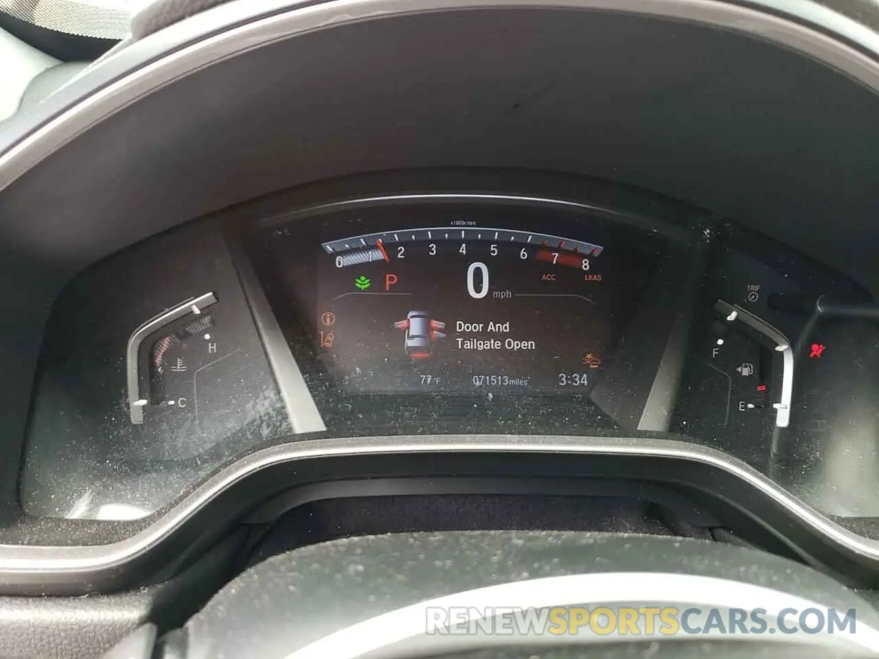 9 Photograph of a damaged car 7FARW1H56LE018380 HONDA CRV 2020