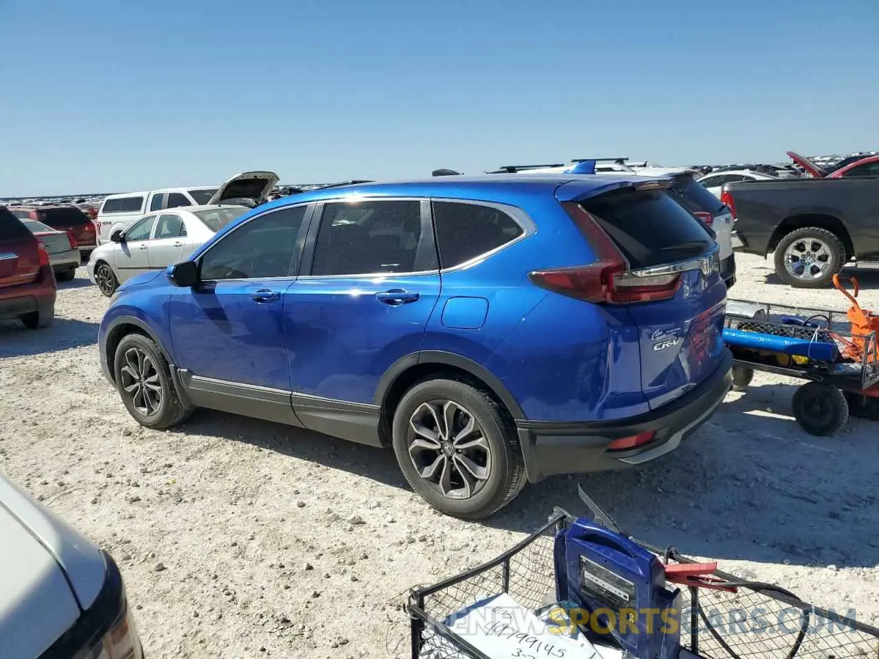 2 Photograph of a damaged car 7FARW1H87LE006703 HONDA CRV 2020