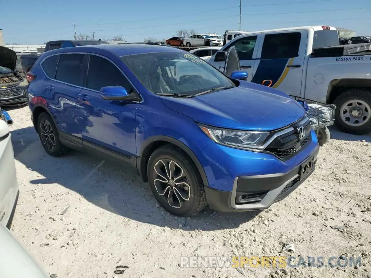 4 Photograph of a damaged car 7FARW1H87LE006703 HONDA CRV 2020