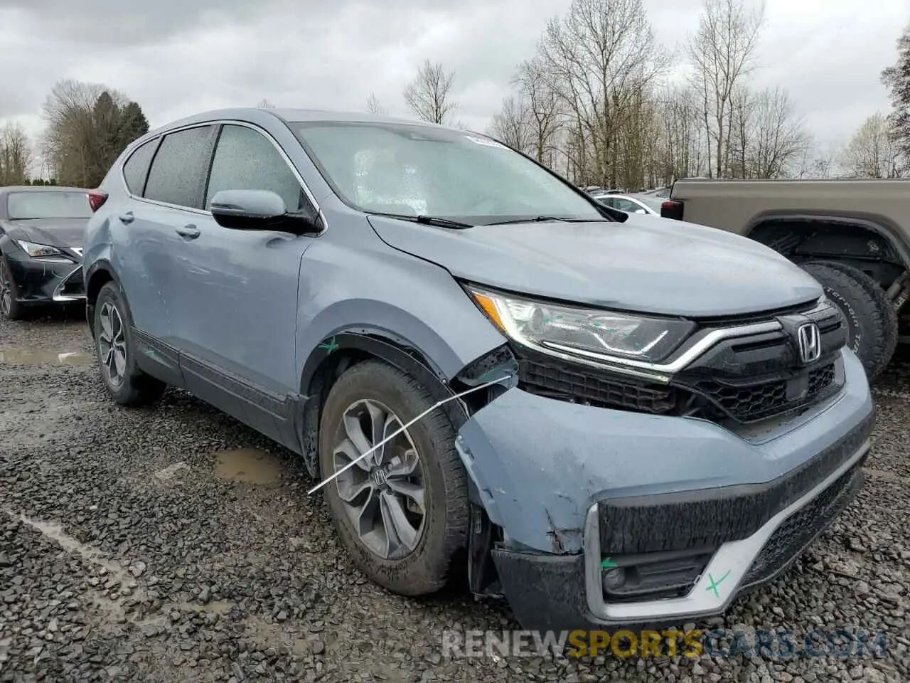 4 Photograph of a damaged car 7FARW1H87LE012338 HONDA CRV 2020