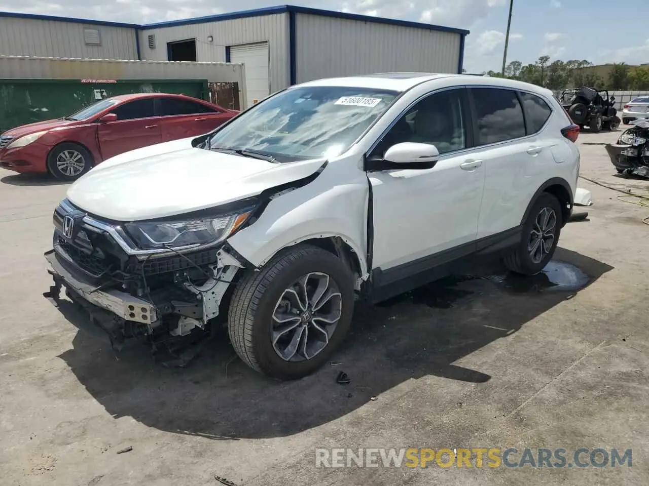 1 Photograph of a damaged car 7FARW1H8XLE030025 HONDA CRV 2020