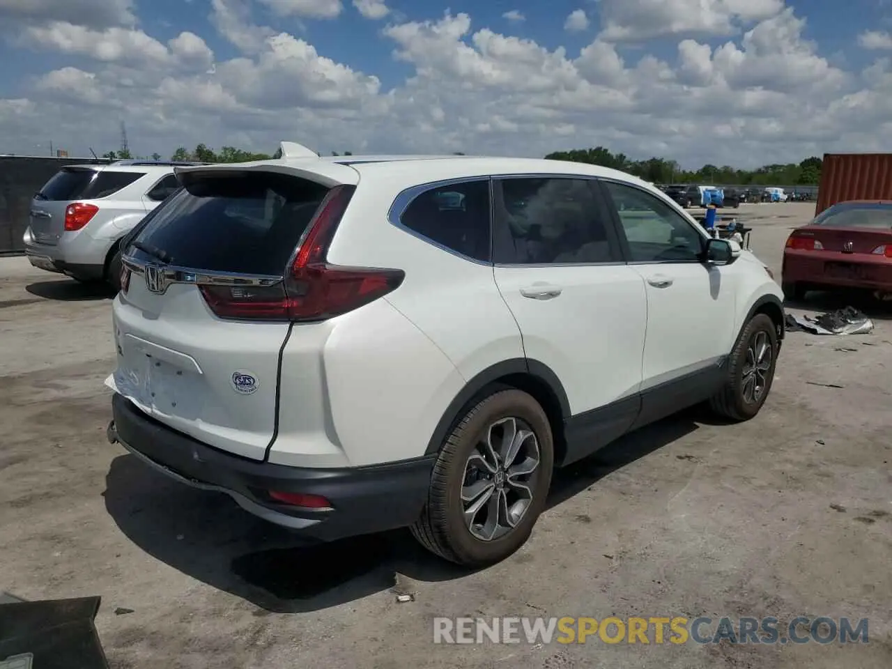 3 Photograph of a damaged car 7FARW1H8XLE030025 HONDA CRV 2020