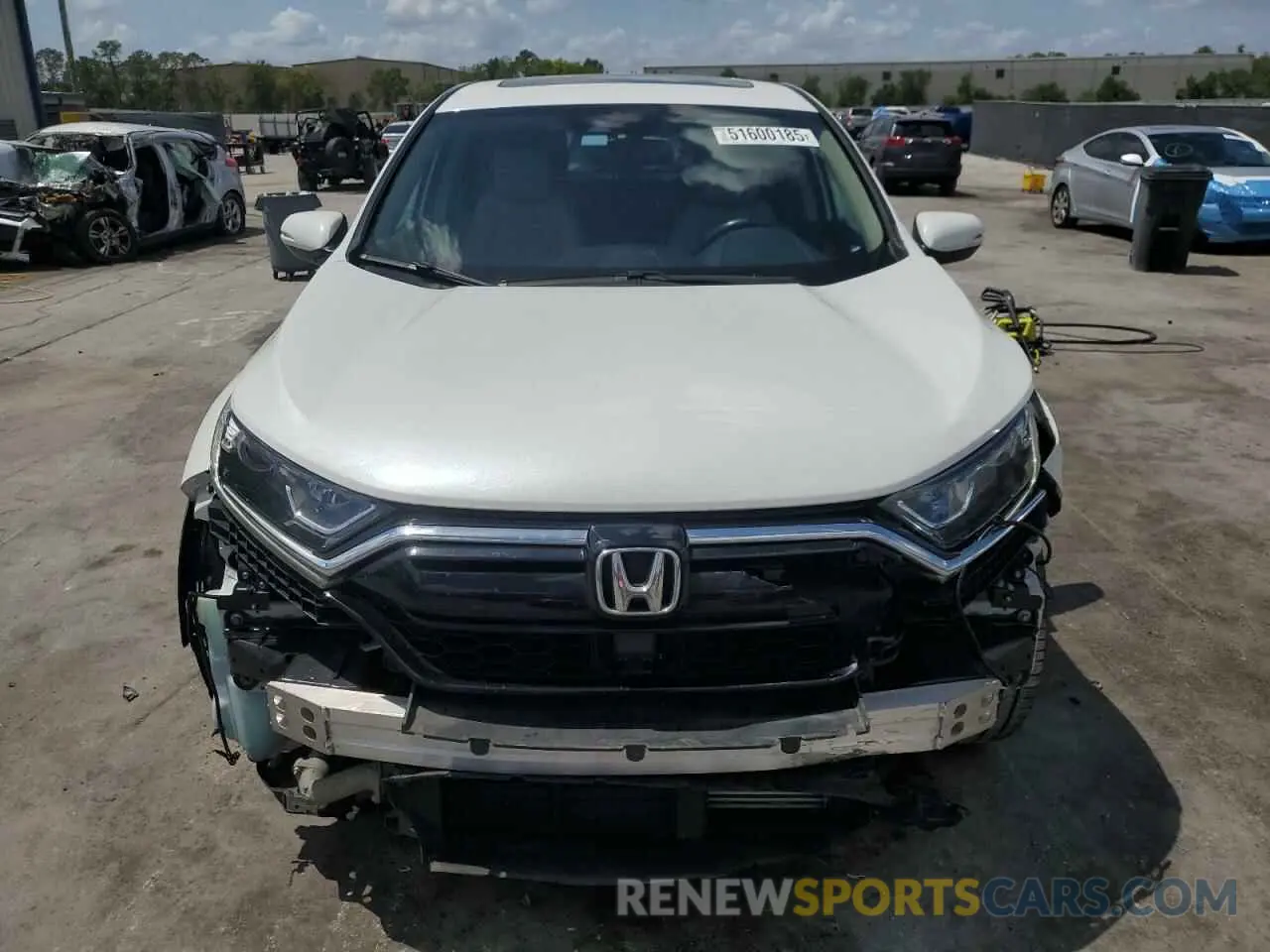 5 Photograph of a damaged car 7FARW1H8XLE030025 HONDA CRV 2020
