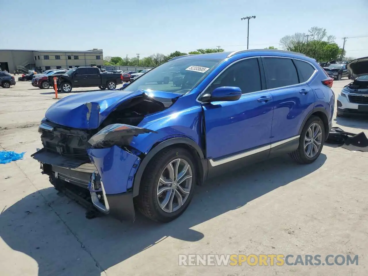 1 Photograph of a damaged car 7FARW1H92LE000011 HONDA CRV 2020