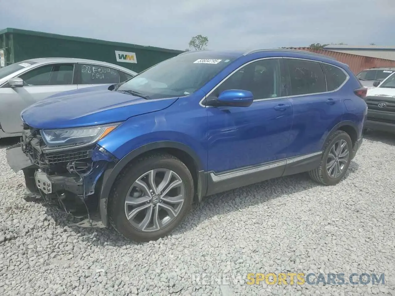 1 Photograph of a damaged car 7FARW1H93LE019036 HONDA CRV 2020