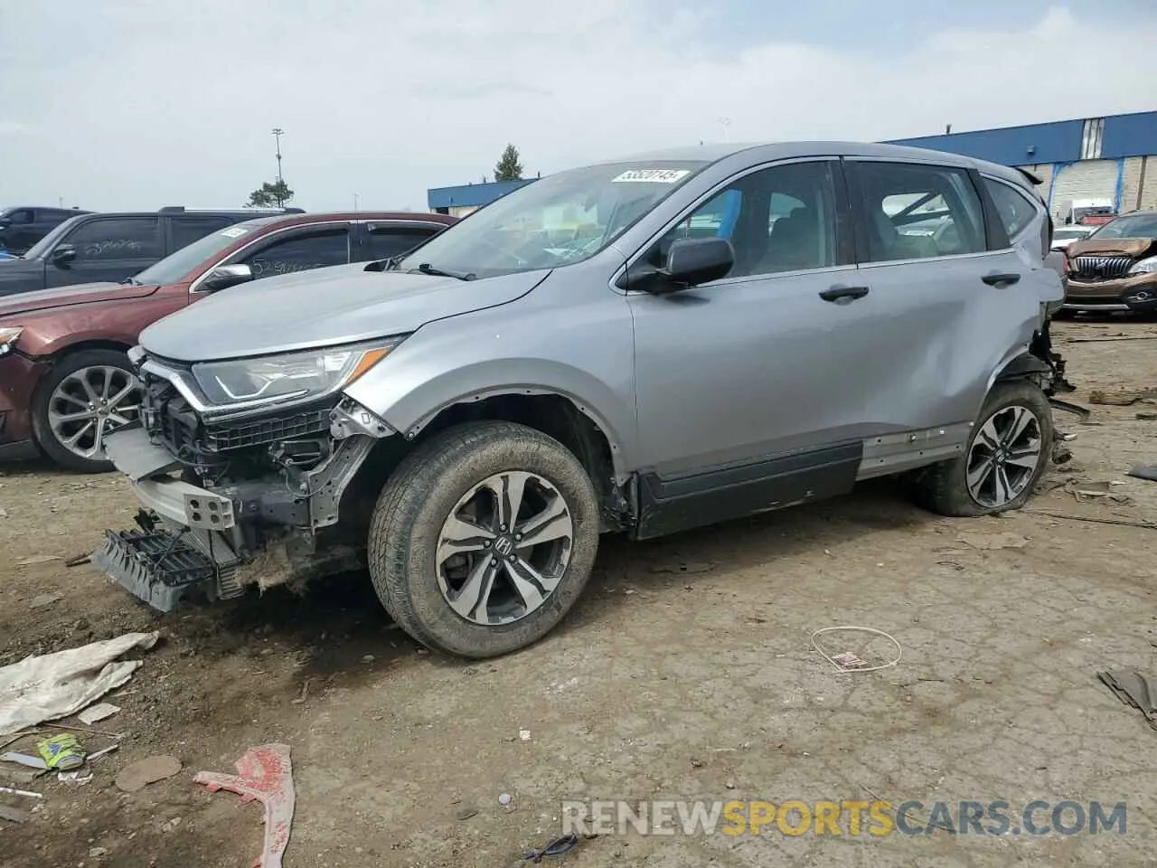 1 Photograph of a damaged car 7FARW2H25LE004126 HONDA CRV 2020