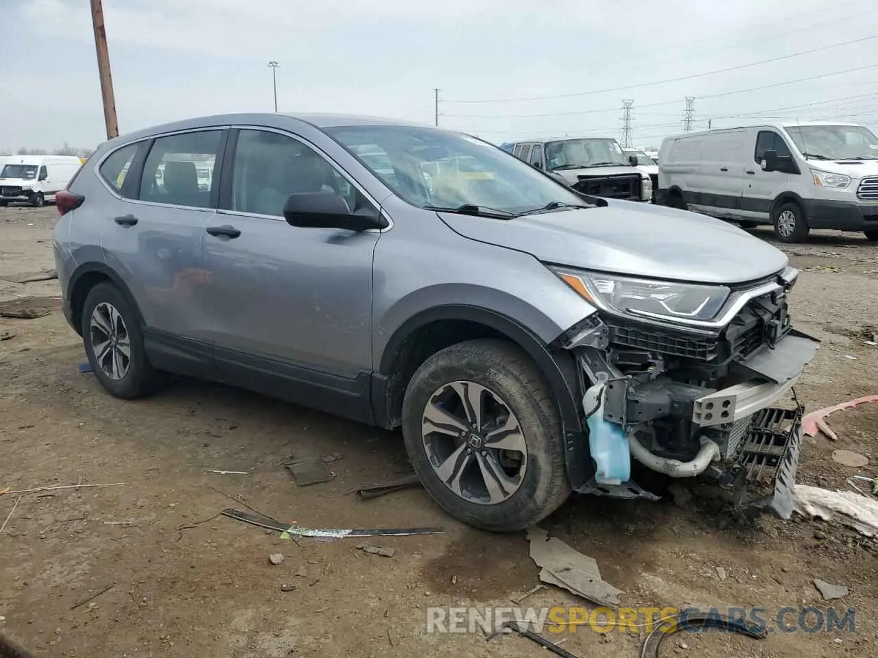 4 Photograph of a damaged car 7FARW2H25LE004126 HONDA CRV 2020