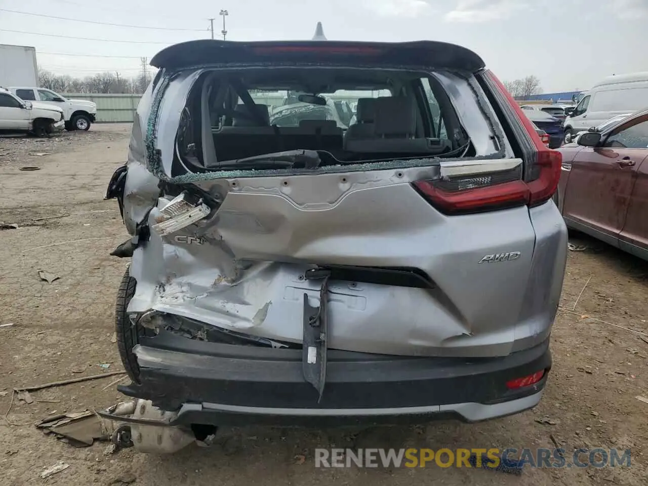 6 Photograph of a damaged car 7FARW2H25LE004126 HONDA CRV 2020