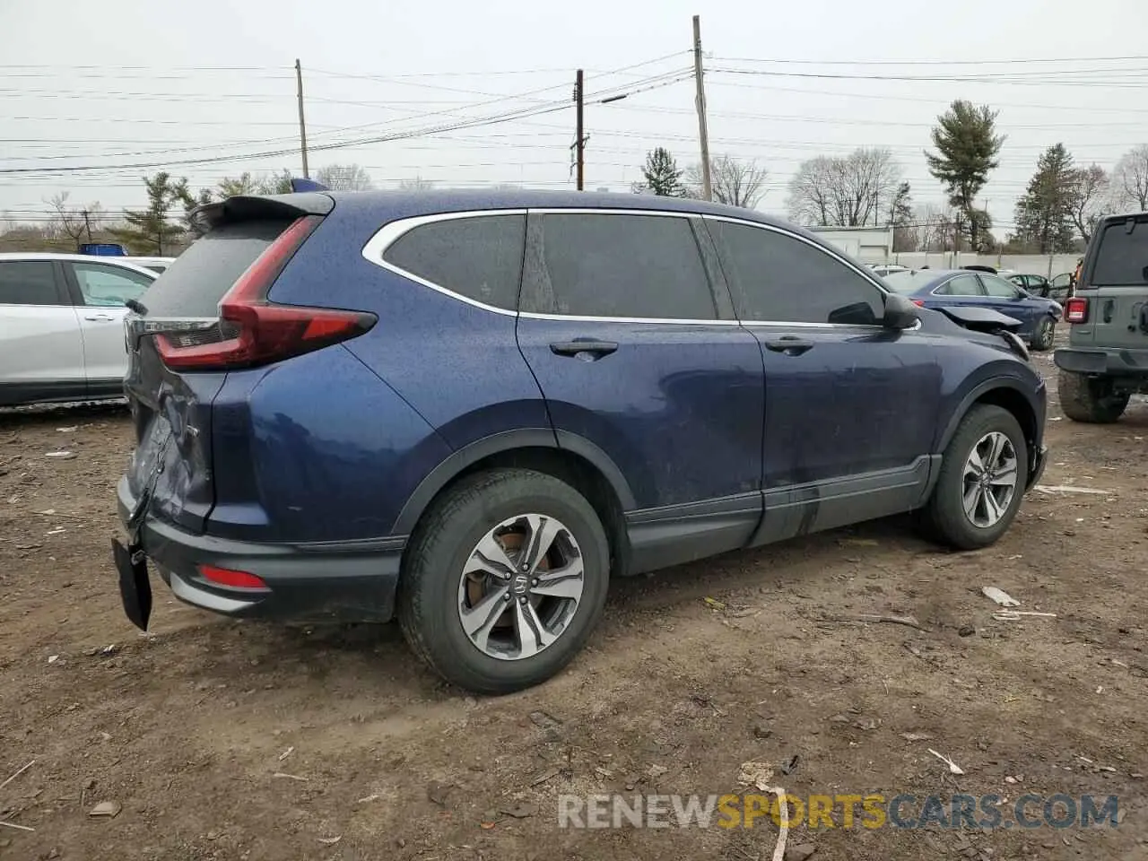 3 Фотография поврежденного автомобиля 7FARW2H28LE007232 HONDA CRV 2020