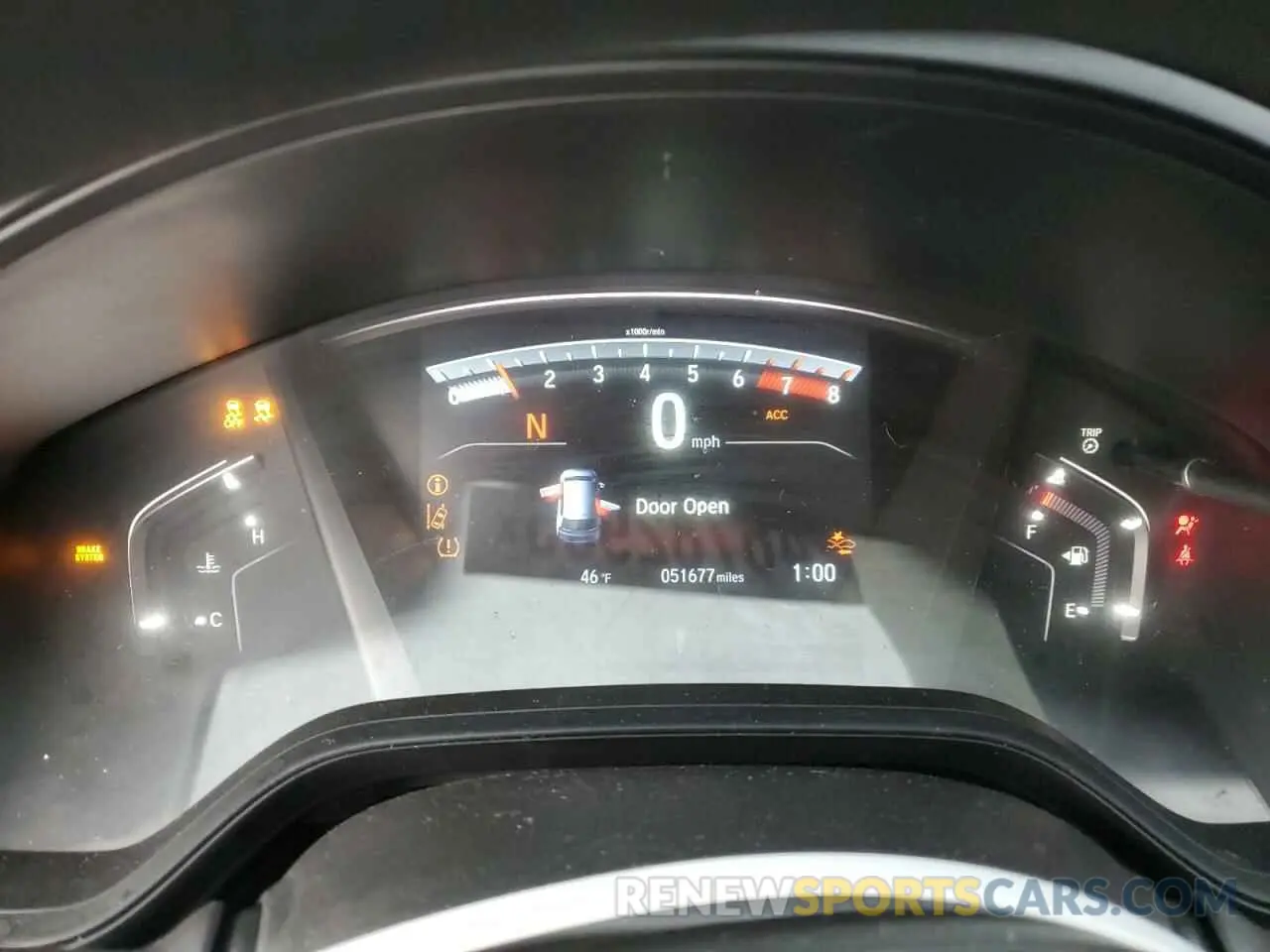 9 Фотография поврежденного автомобиля 7FARW2H28LE007232 HONDA CRV 2020