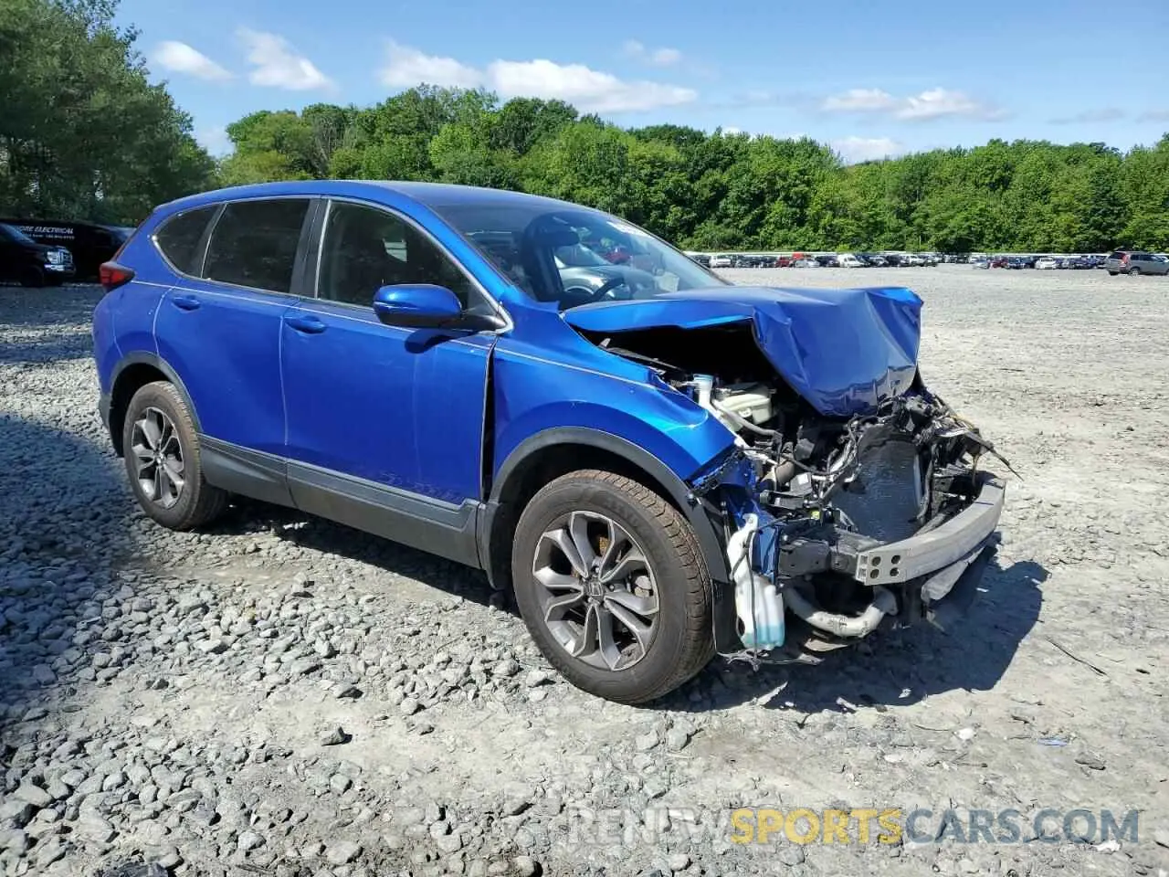 4 Фотография поврежденного автомобиля 7FARW2H51LE018499 HONDA CRV 2020