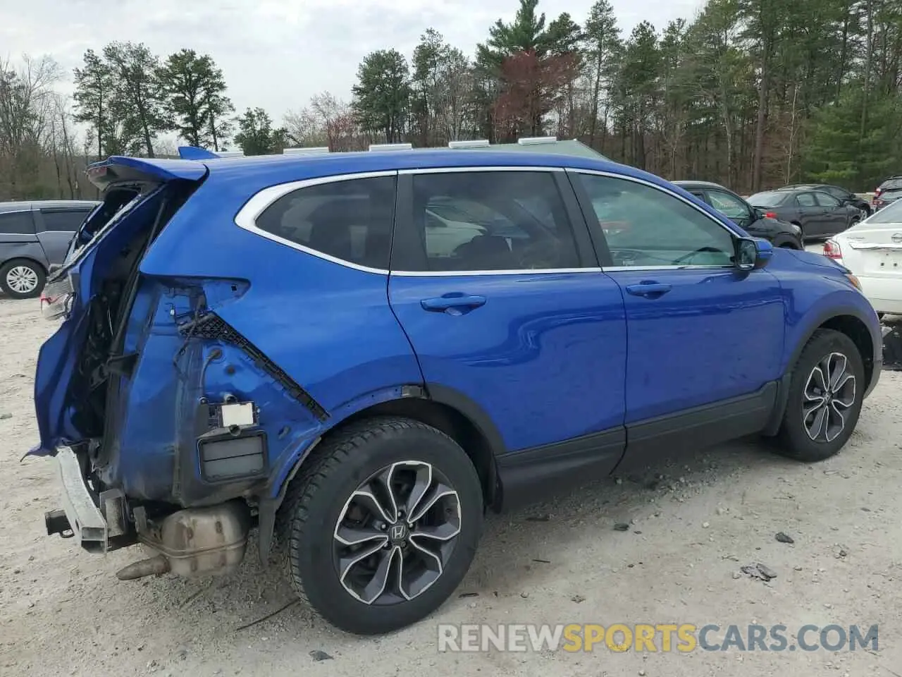 3 Фотография поврежденного автомобиля 7FARW2H53LE004359 HONDA CRV 2020