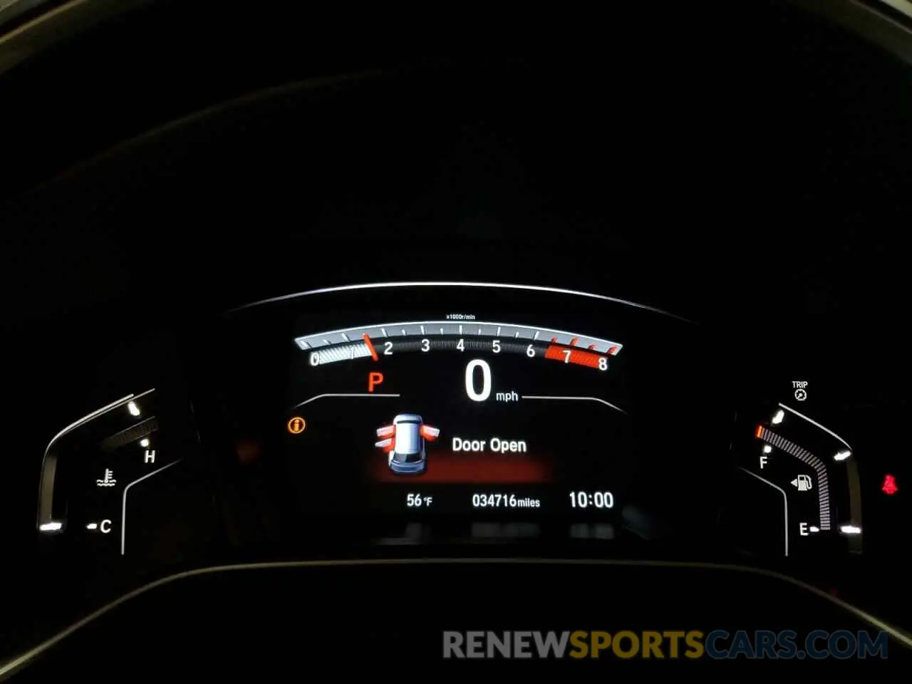 9 Фотография поврежденного автомобиля 7FARW2H54LE014916 HONDA CRV 2020