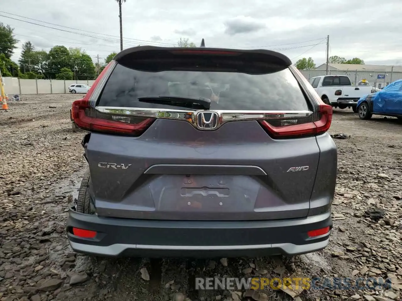 6 Фотография поврежденного автомобиля 7FARW2H57LE009600 HONDA CRV 2020