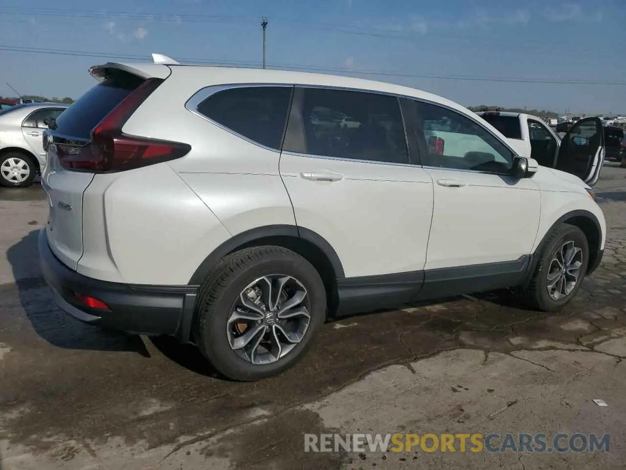 3 Фотография поврежденного автомобиля 7FARW2H81LE015886 HONDA CRV 2020