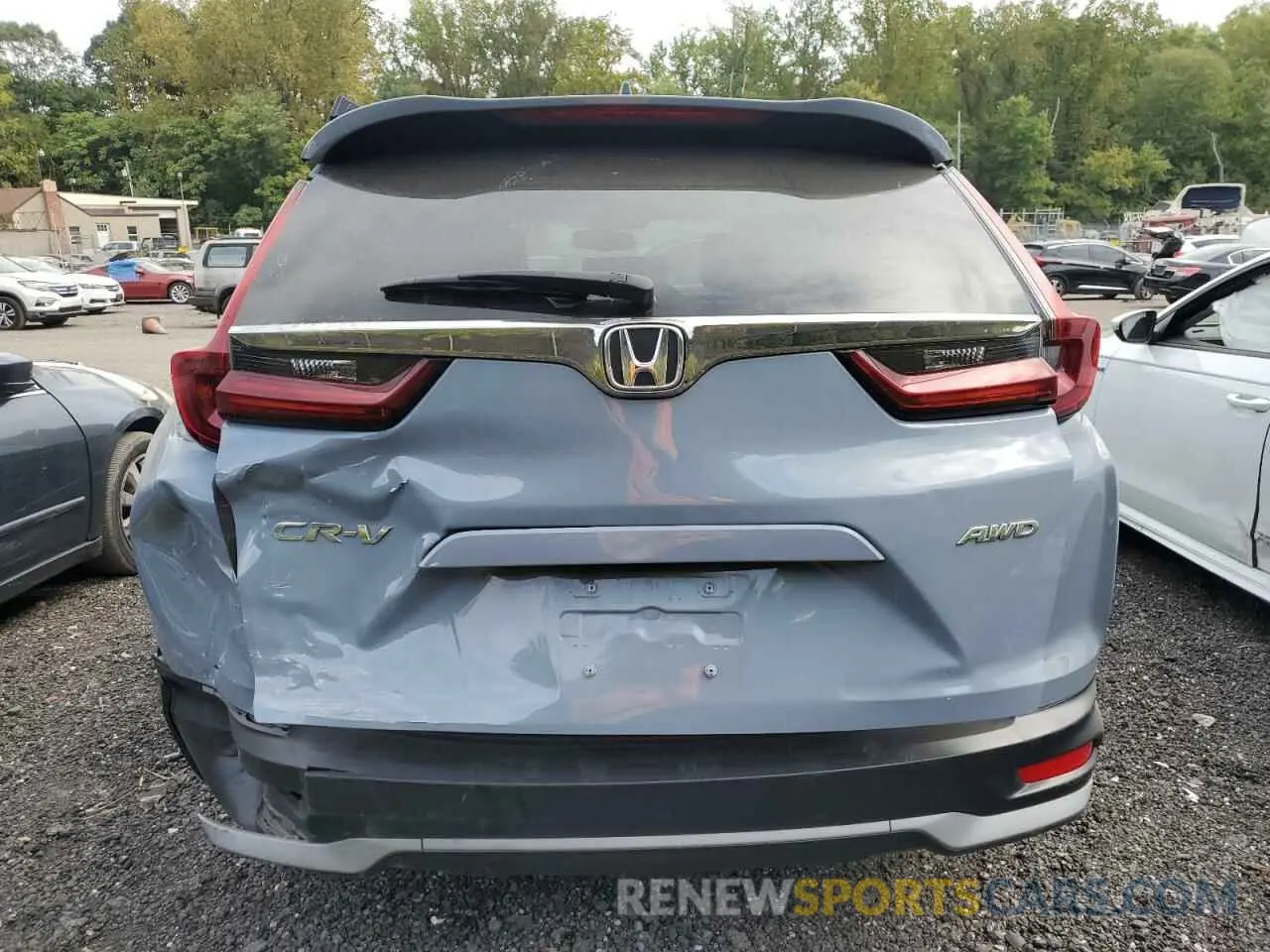 6 Фотография поврежденного автомобиля 7FARW2H83LE003335 HONDA CRV 2020