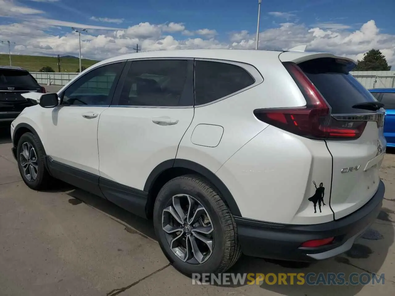 2 Фотография поврежденного автомобиля 7FARW2H83LE007921 HONDA CRV 2020