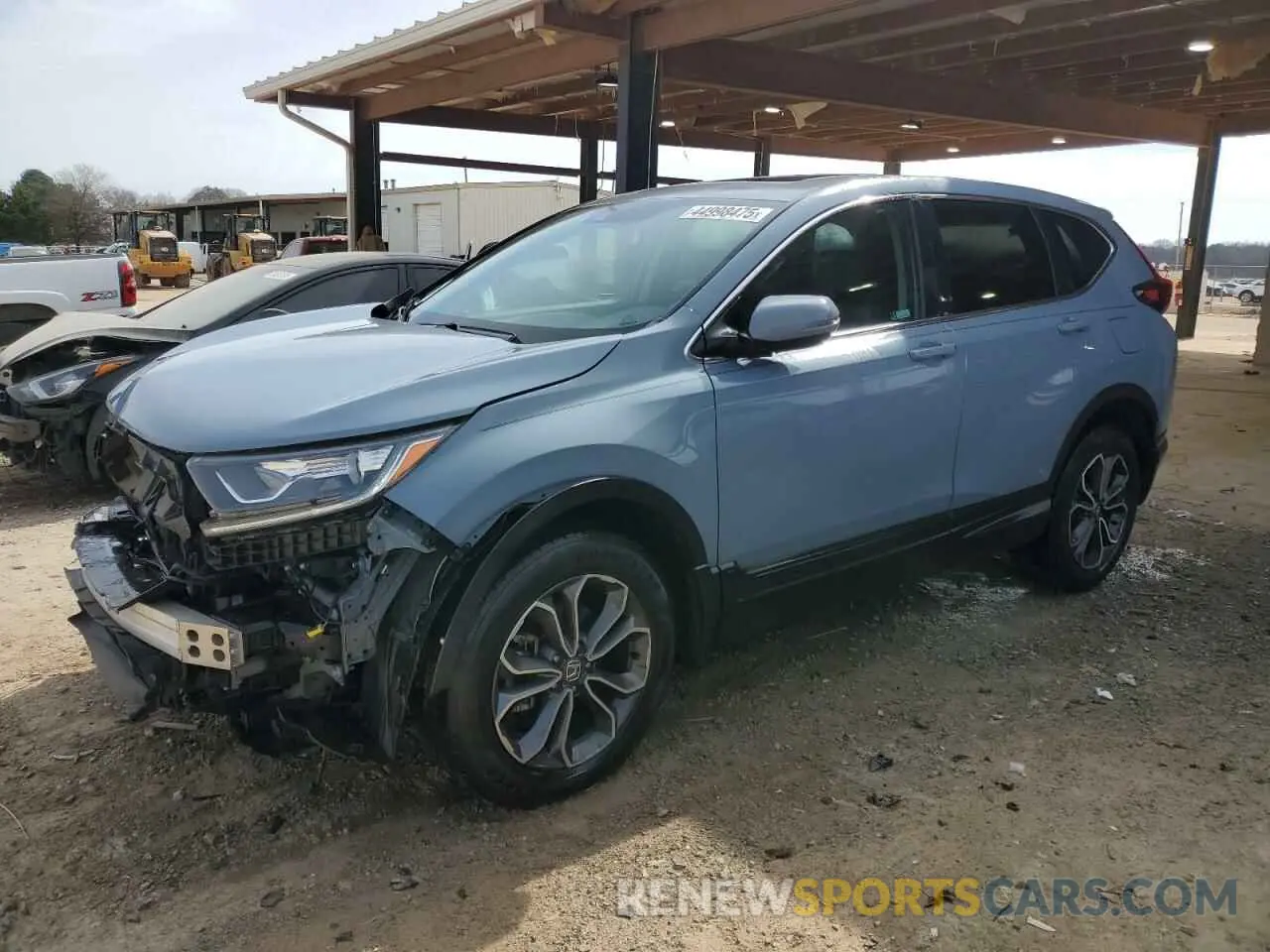 1 Photograph of a damaged car 7FARW2H84LE017745 HONDA CRV 2020