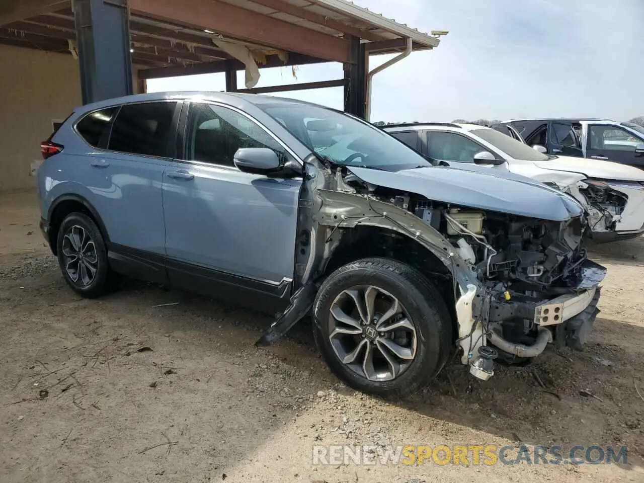 4 Photograph of a damaged car 7FARW2H84LE017745 HONDA CRV 2020