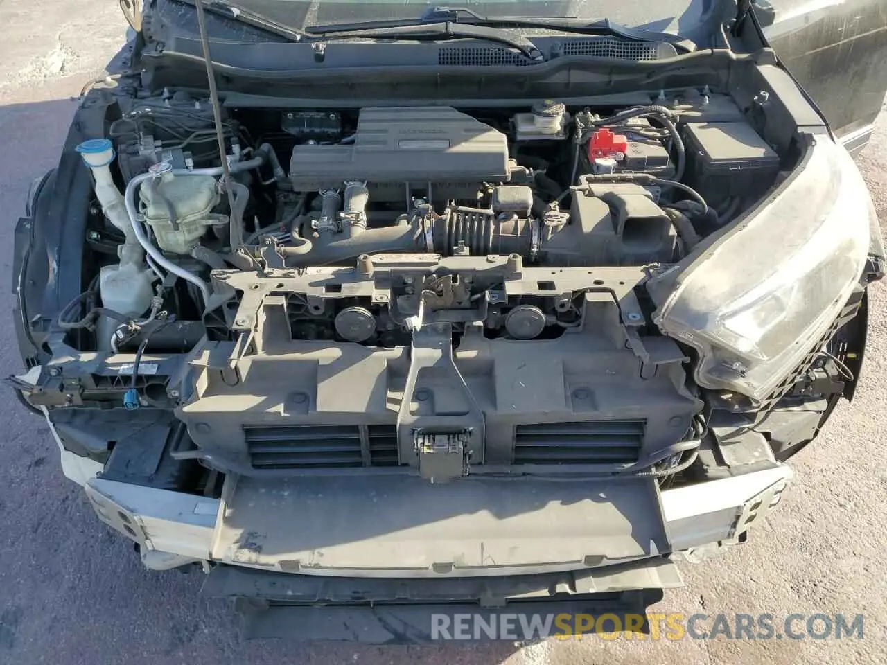 12 Photograph of a damaged car 2HKRW1H26MH408917 HONDA CRV 2021