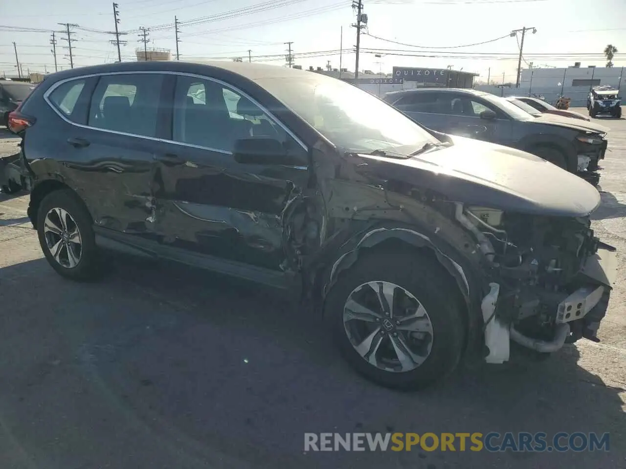 4 Photograph of a damaged car 2HKRW1H26MH408917 HONDA CRV 2021