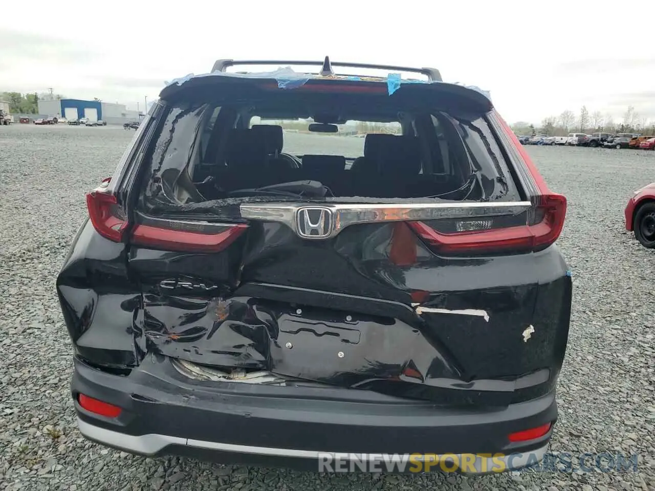 6 Photograph of a damaged car 2HKRW1H27MH002757 HONDA CRV 2021