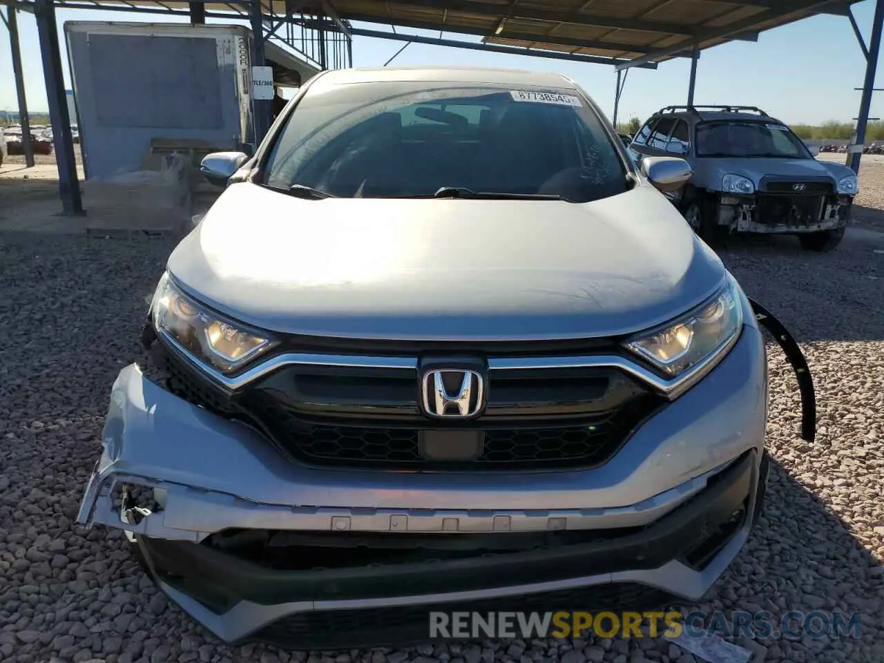 5 Photograph of a damaged car 2HKRW1H50MH412360 HONDA CRV 2021