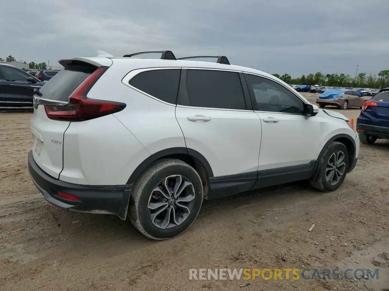 3 Photograph of a damaged car 2HKRW1H55MH417778 HONDA CRV 2021