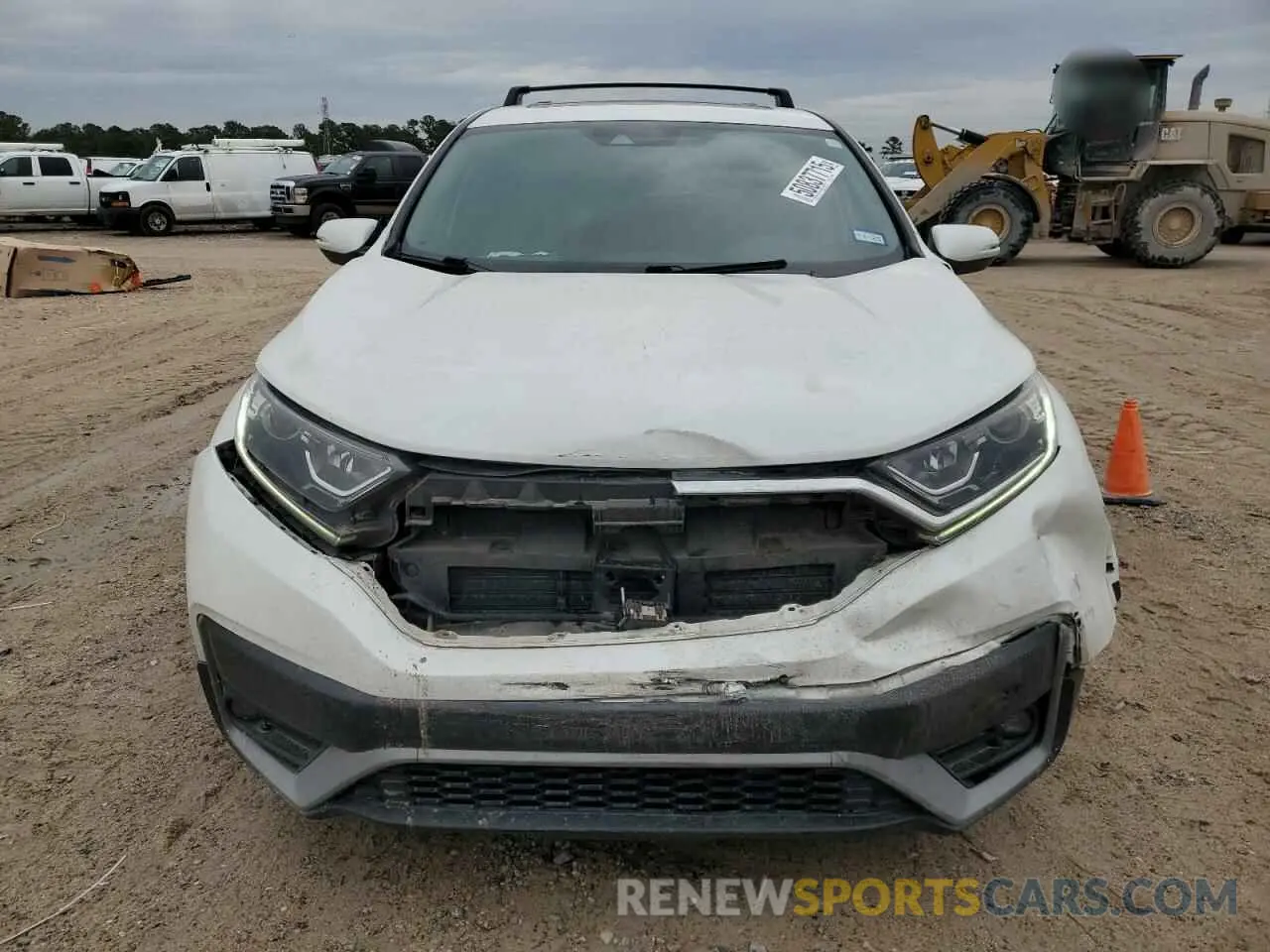 5 Photograph of a damaged car 2HKRW1H55MH417778 HONDA CRV 2021