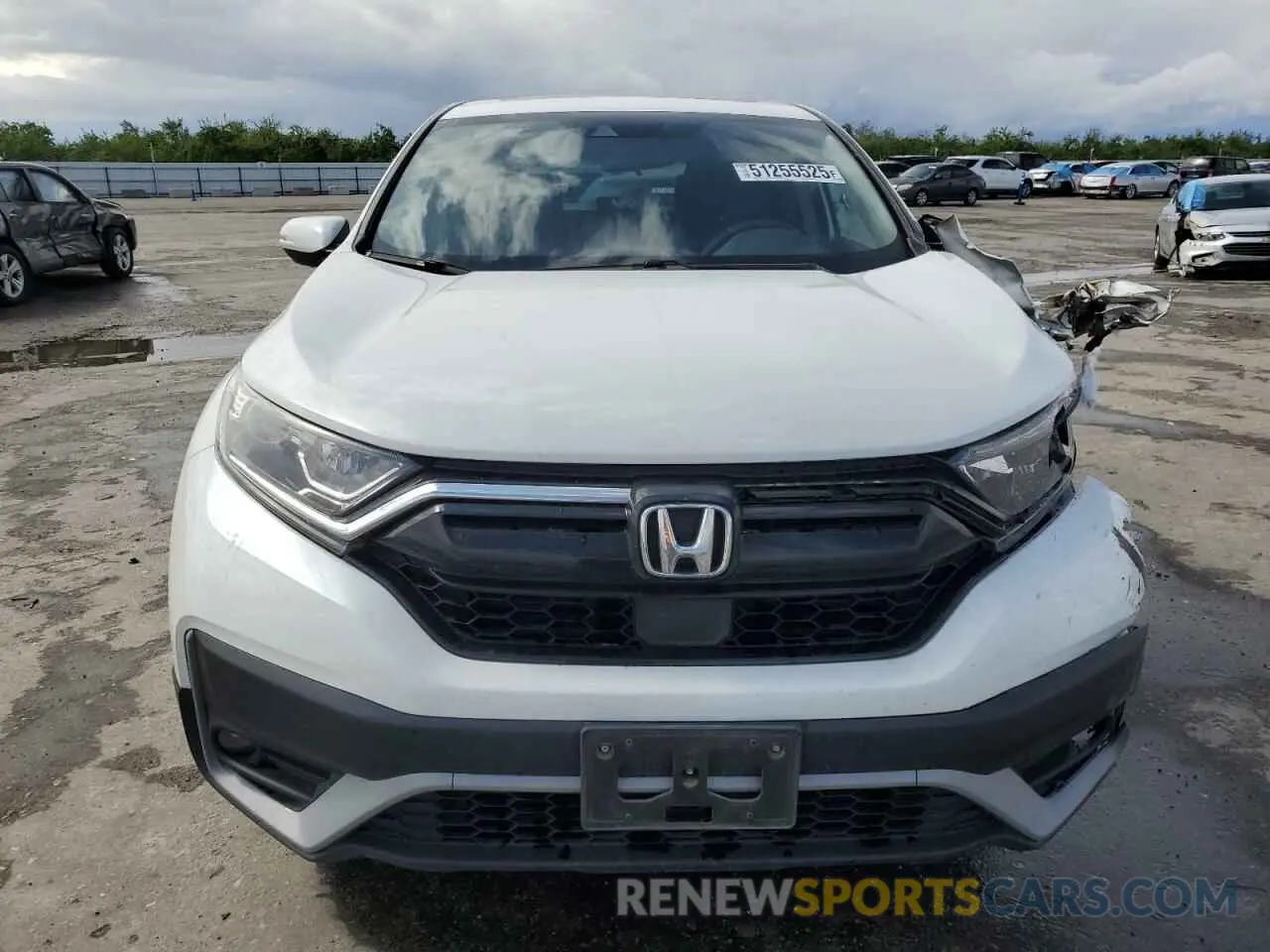 5 Photograph of a damaged car 2HKRW1H57MH402201 HONDA CRV 2021