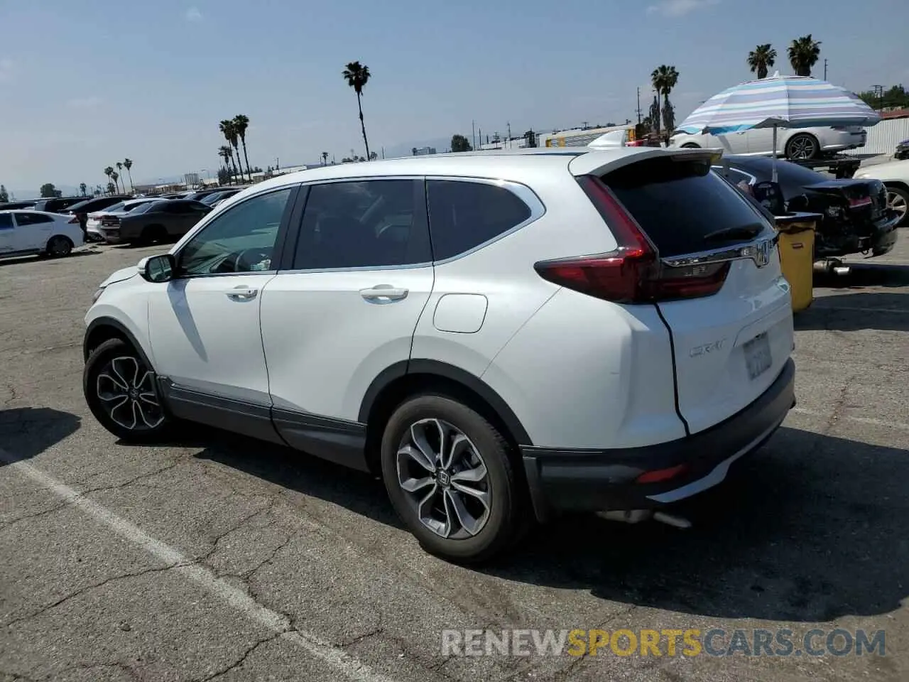 2 Photograph of a damaged car 2HKRW1H5XMH419736 HONDA CRV 2021
