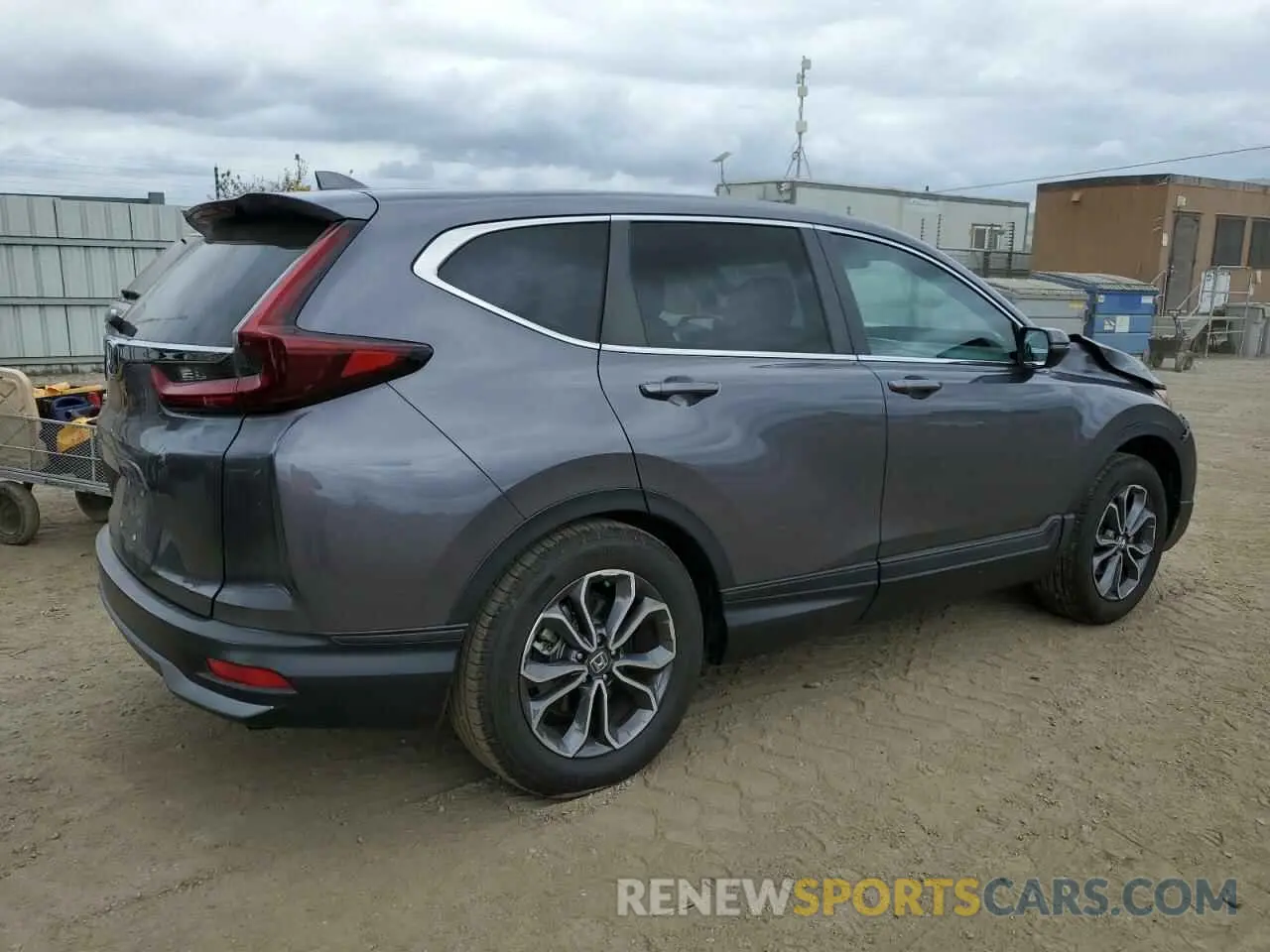 3 Фотография поврежденного автомобиля 2HKRW1H87MH417047 HONDA CRV 2021
