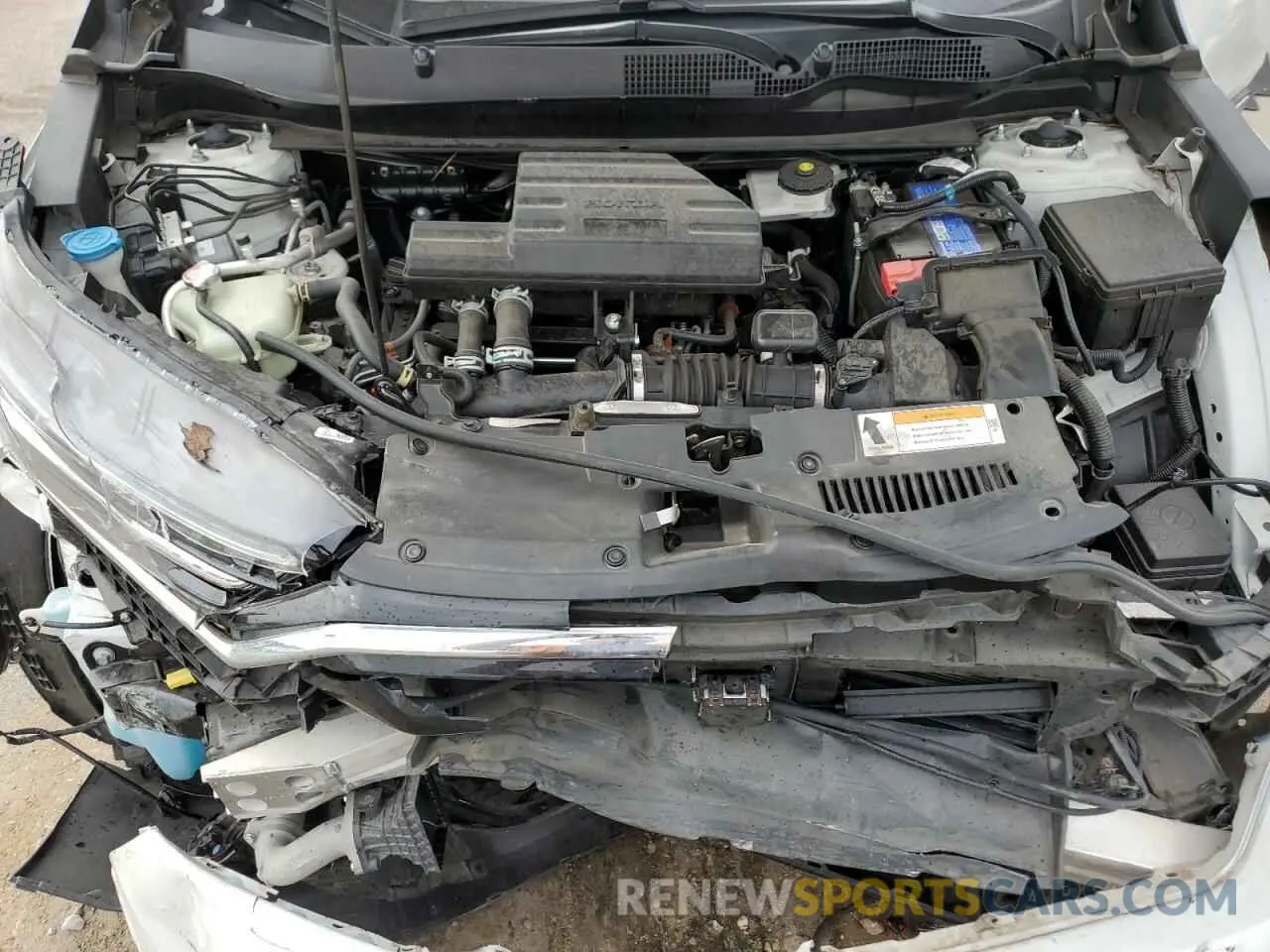 13 Photograph of a damaged car 2HKRW1H95MH420683 HONDA CRV 2021